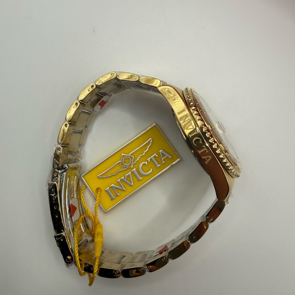 Invicta Angel Swiss Ronda 515 Caliber Women’s Watch- 40mm Gold on Gold - Picture 4 of 9